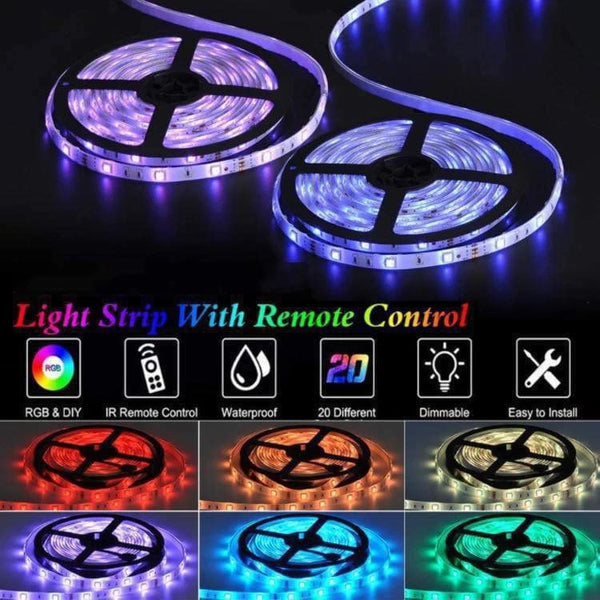 LED light strip with a remote control 5M